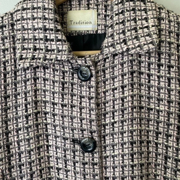 Vintage tweed style peacoat blazer - Picture 9 of 10